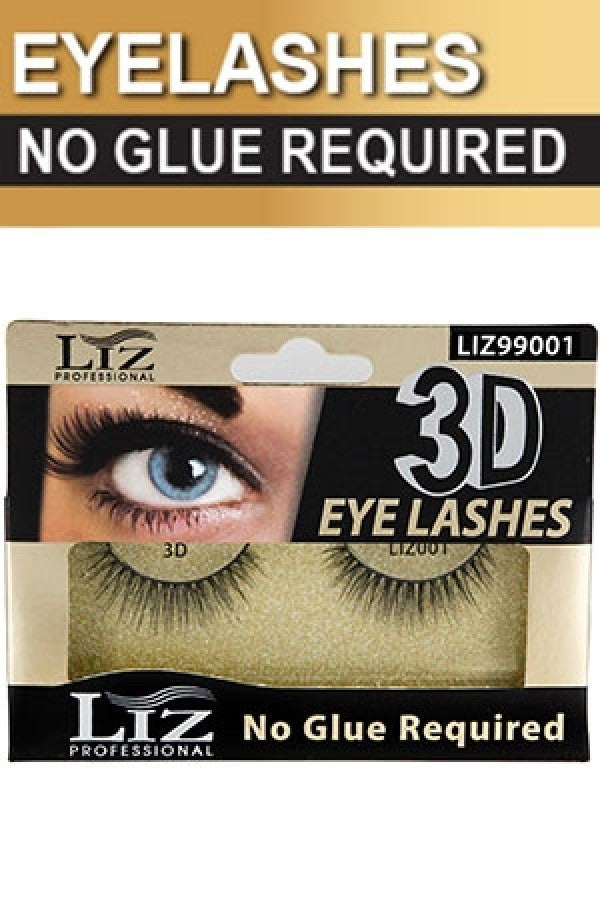 LIZ EYELASHES 3D LIZ99001 (No Glue Required)