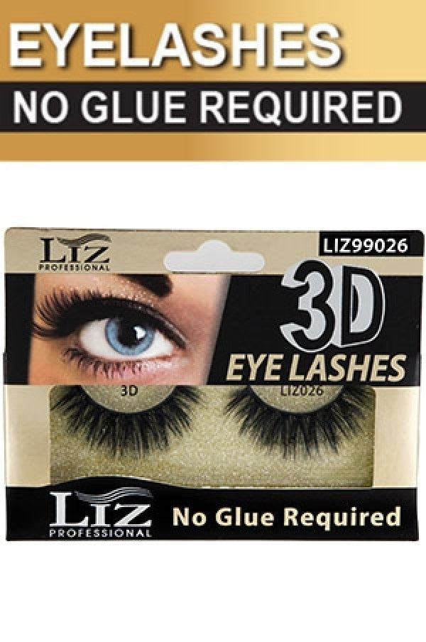 LIZ EYELASHES 3D LIZ99026 (No Glue Required)