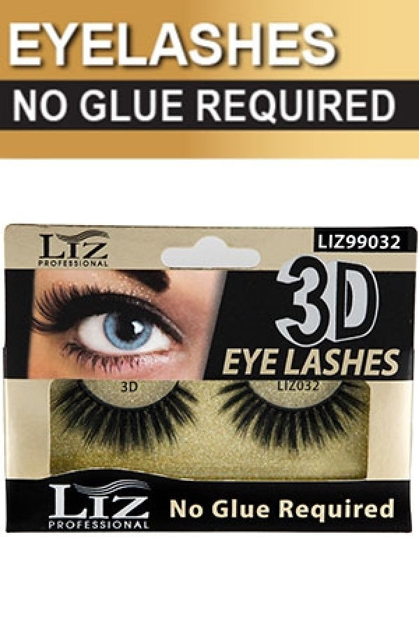 LIZ EYELASHES 3D LIZ99032 (No Glue Required)