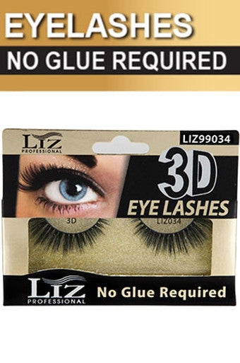 LIZ EYELASHES 3D LIZ99034 (No Glue Required)