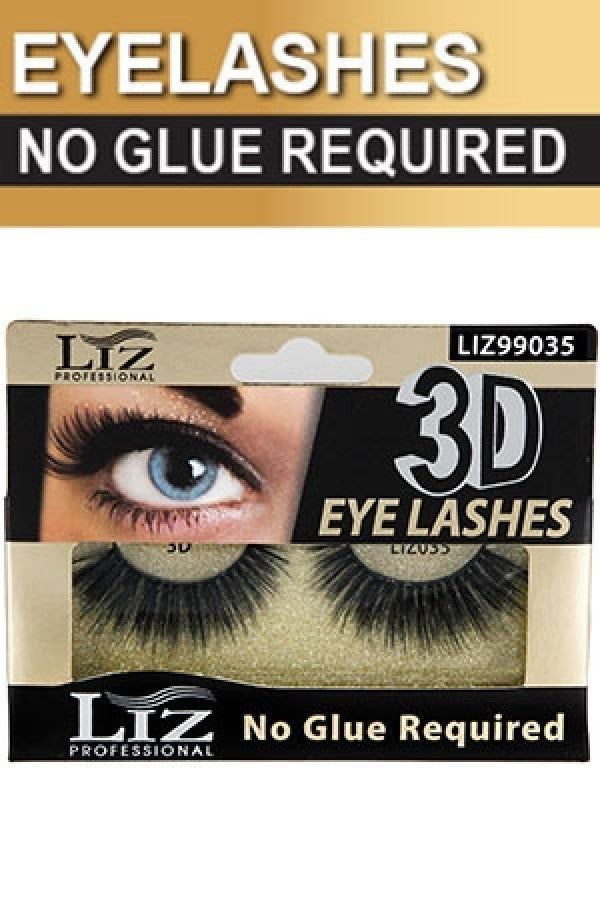 LIZ EYELASHES 3D LIZ99035 (No Glue Required)