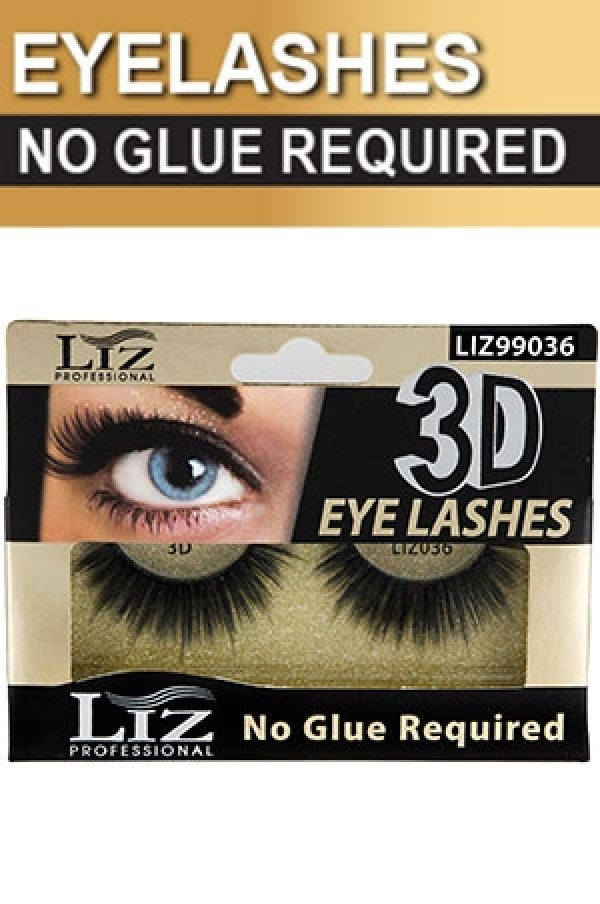 LIZ EYELASHES 3D LIZ99036 (No Glue Required)