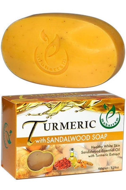 Termeric w/ Sandalwood Soap (150g)-Pc