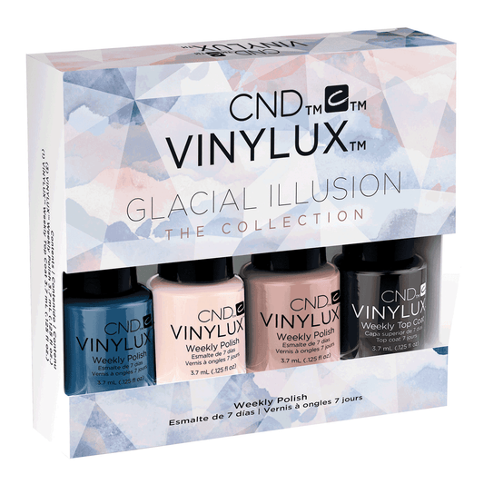 CND Glacial Illusion Pinkies - 4 Pack 1 Prepack