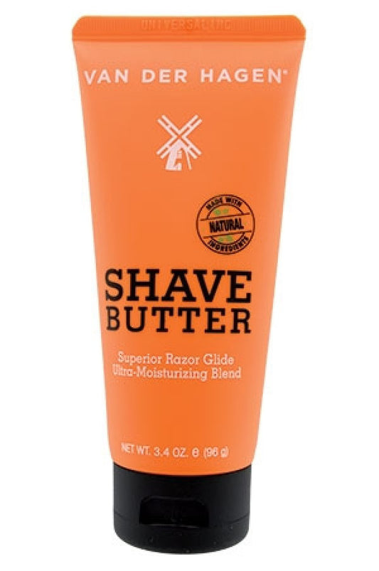 Van Der Hagen-12 Natural Shave Butter Tube(3.4oz)