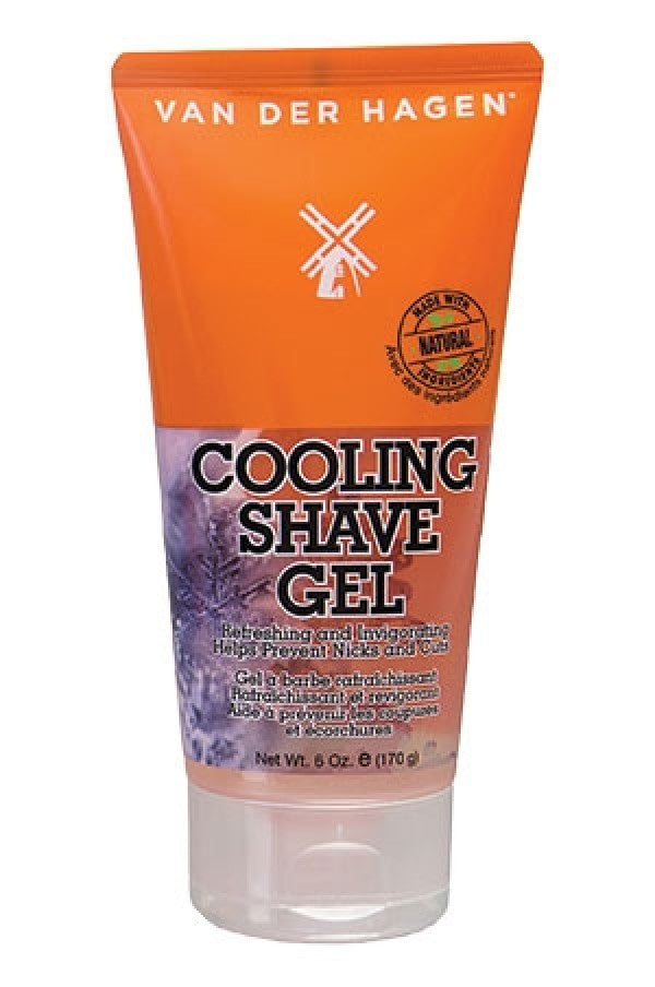 Van Der Hagen-14 Natural  Cooling Shave Gel(6.0oz)