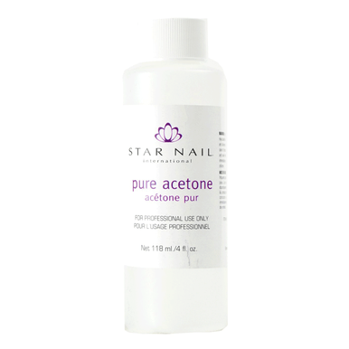 Star Nail Canada Pure Acetone with pump 4 fl. oz.