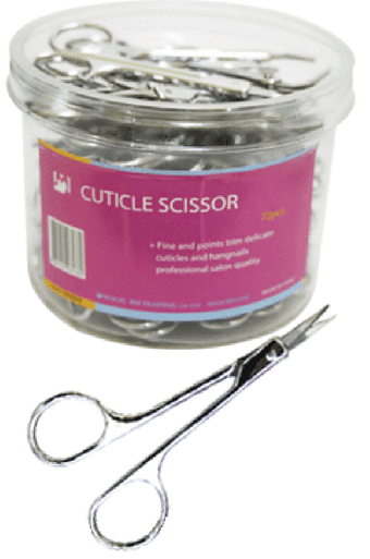Magic Gold- Cuticle Scissors 90653 (60 pc/jar)