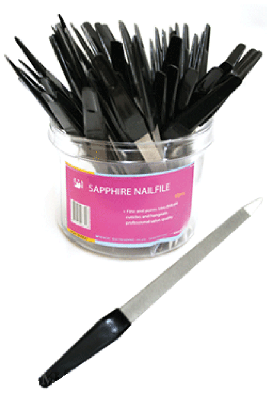 Magic Gold- Sapphire Nail File 90664 (60pc/jar)