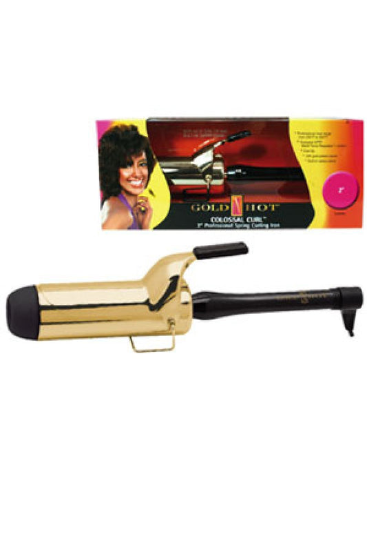 Gold'N Hot GH9208 Barrel 2"Professional Spring Curling Iron