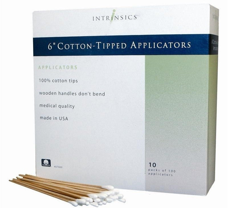 Intrinsics 6" Cotton-Tipped Applicators10 Packs Of100 407480