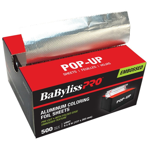 BaBylissPRO Pop-Up Ali.Color Foil Sheets 500ct. BESPOP58UCC