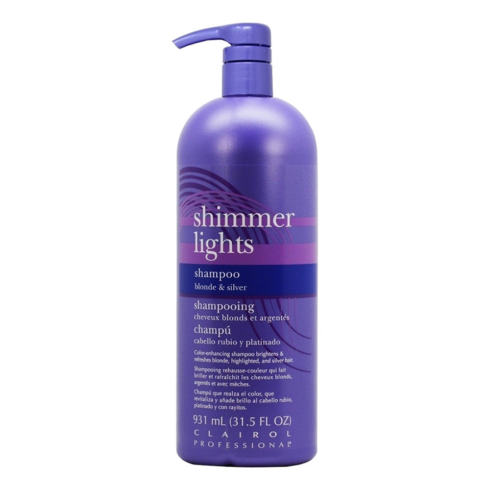 Clairol Shimmer Lights Shampoo Blonde & Silver 31.5 oz 78175
