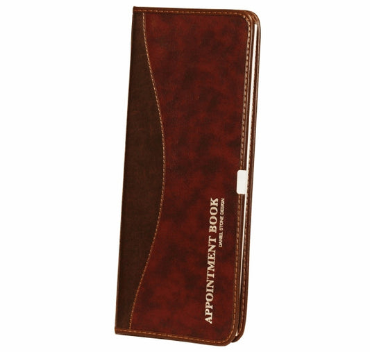 Daniel Stone Burgundy-Brown Leather Appointment Book AB202