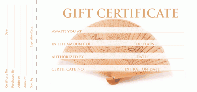 Gift Certificate - GC01