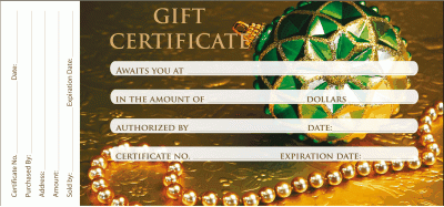 Gift Certificate - GC 11