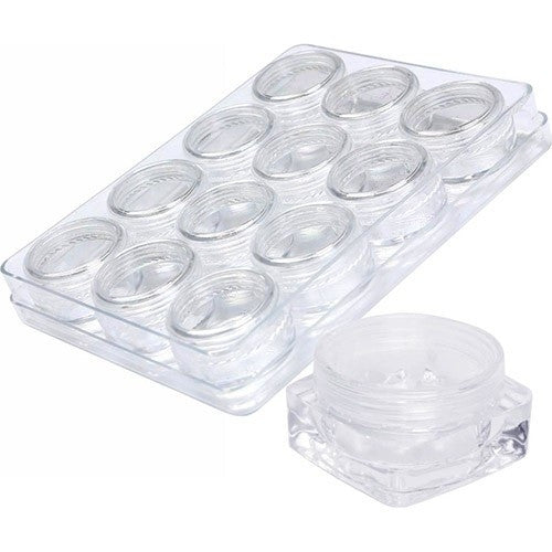 Berkeley 5ml Square Jar 1.17"x1.17" x 0.62" 12 Pack - BT633