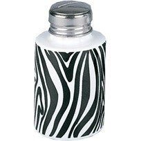 Porcelain Liquid Pump 6 oz. - Zebra Style - POLP-6Z
