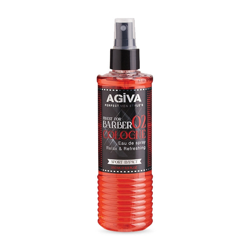 Agiva - Aftershave Spray Cologne - Red - 250ml