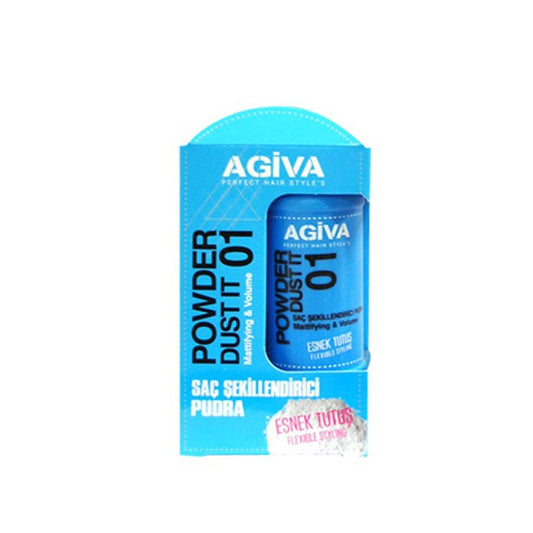 Agiva - (5+1) Styling Powder Dust It 01 - Flexible Blue - 20g