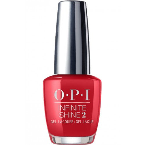 OPI Infinite Shine Big Apple Red 0.5oz