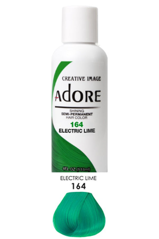 Adore-1 Semi Permanent Hair Color (4 oz)- 164 Electric Lime