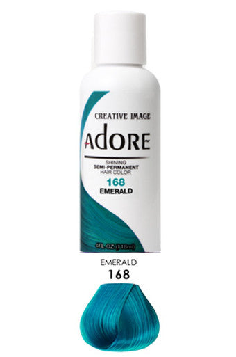 Adore-1 Semi Permanent Hair Color (4 oz)- 168 Emerald