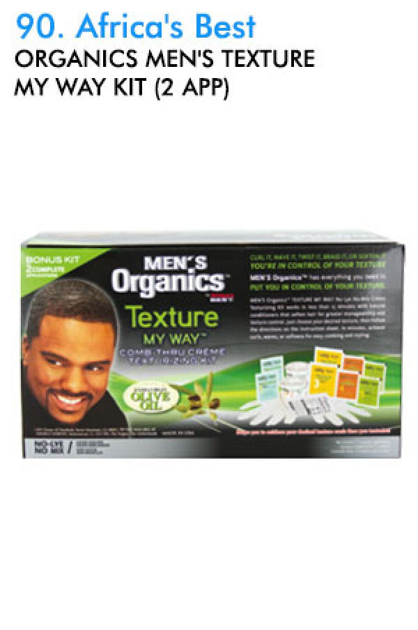 Africa's Best-90 Organics Men's Texture My Way Kit (2 app)