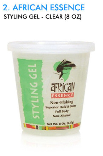 African Essence-2 Styling Gel (8 oz) Clear