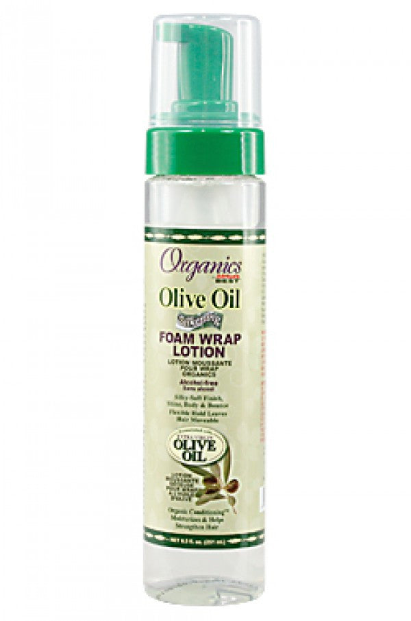 Africa's Best-84 Organics Olive Oil Foam Wrap Lotion (8.5 oz)