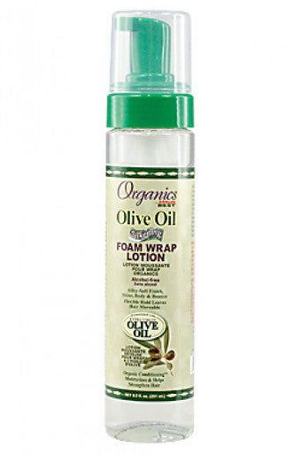 Africa's Best-84 Organics Olive Oil Foam Wrap Lotion (8.5 oz)