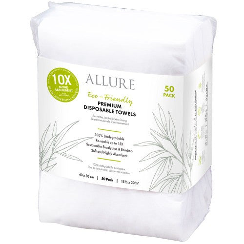 Allure Disposable Re-useable Towels 50pk