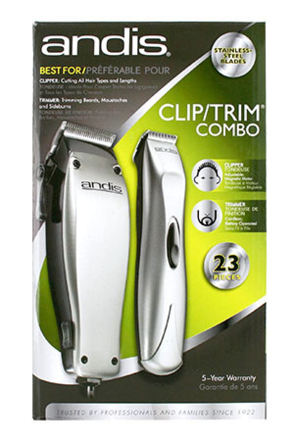 Andis-20140 Clipper/Trimmer-Silver