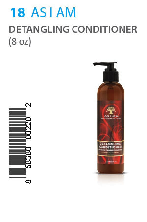 As I Am-18 Detangling Conditioner (8oz)