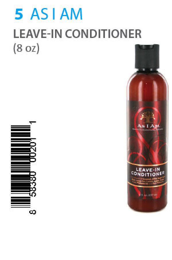 As I Am-5 LEAVE-IN CONDITIONER (8 oz)