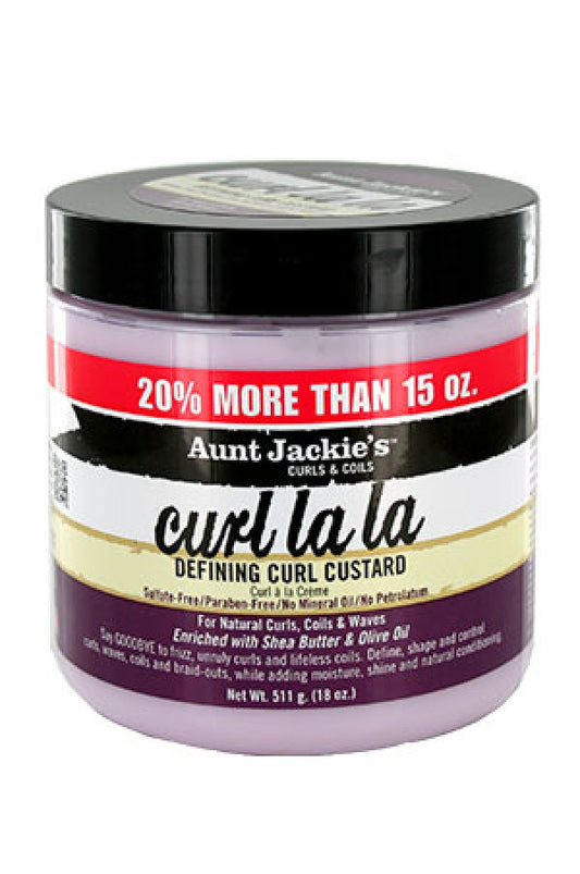 Aunt Jackie's-4B Definging Curl Custard -Bonus (18 oz)