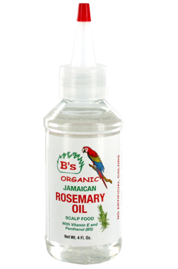 B's Organic-15  Rosemary Oil_Scalp Food (4oz)
