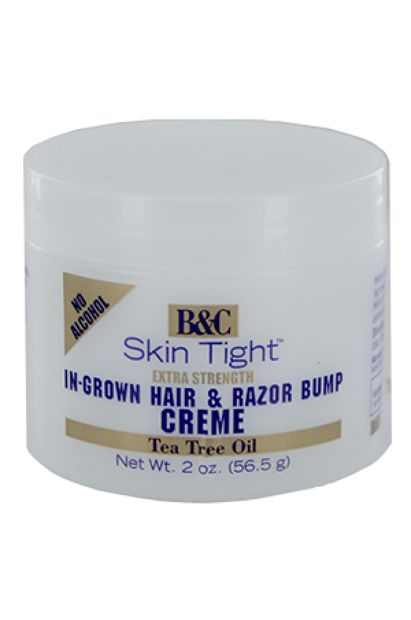 B&C Skin Tight-6  In -Grown Hair&Razor Bump Creme-Ex(2oz)