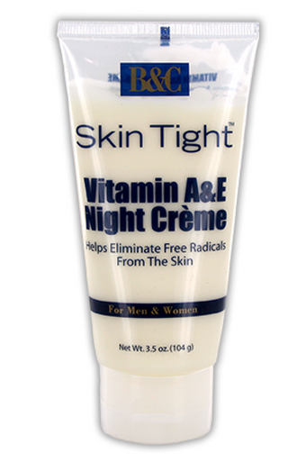 B&C Skin Tight-7  Vitamin A & E Night Creme (4oz)