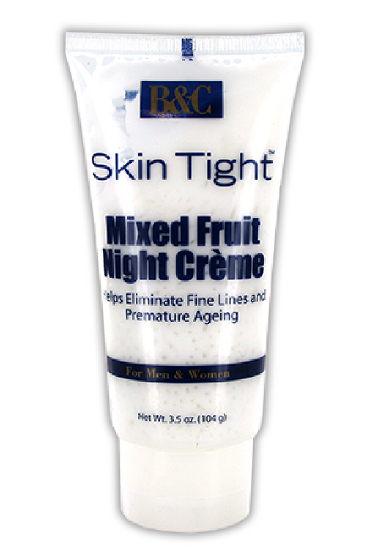 B&C Skin Tight-8 Mixed Fruit Moisturizer Night Creme (4oz)