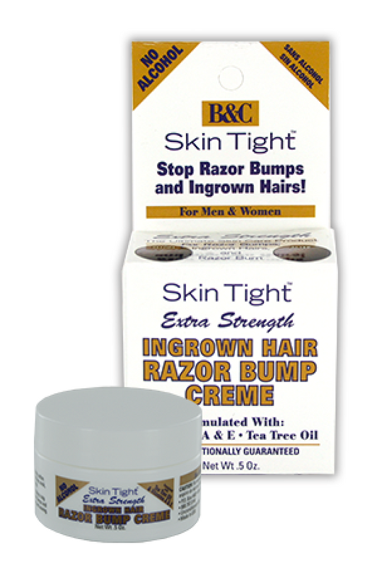 B&C Skin Tight-15 In-Grown Hair&Razor Bump Creme-Extra strength