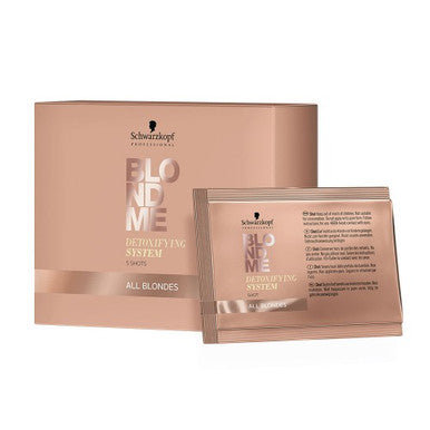 BLONDME Système Détoxifiant Toutes Blondes 5 Shots 5pk 5g
