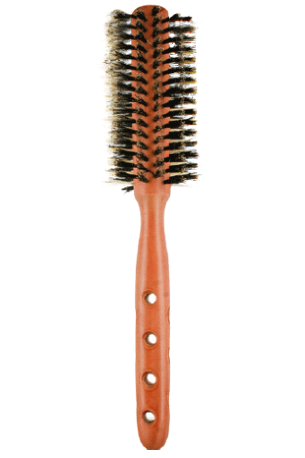 LIZ Boar Bristles Wooden Brush 0.7"BR3252 -pc