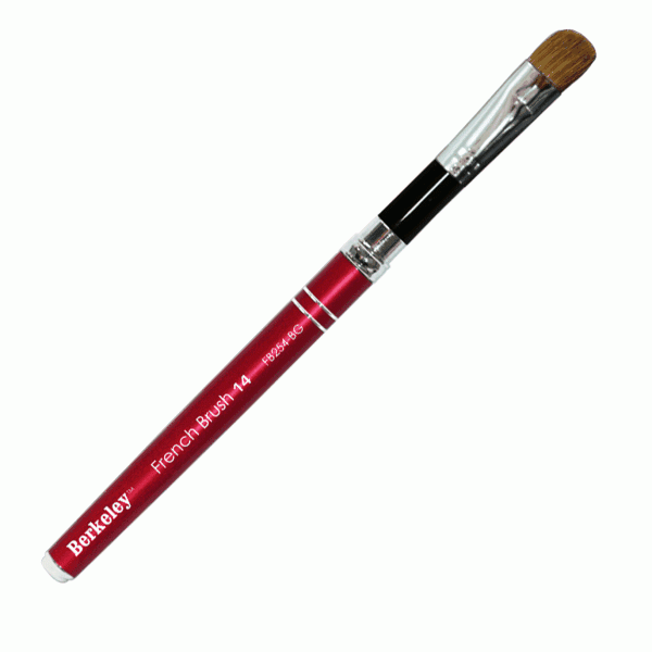 Berkeley French Brush 14 - Burgundy - FB254-14-BG