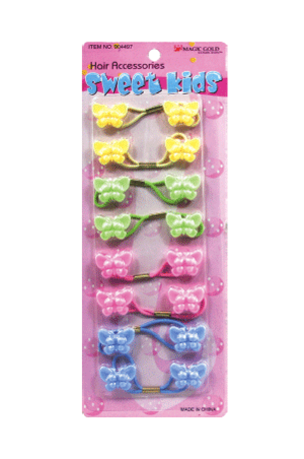 Magic Gold Butterfly (8/pk) BT10 Pastel Mix -pc