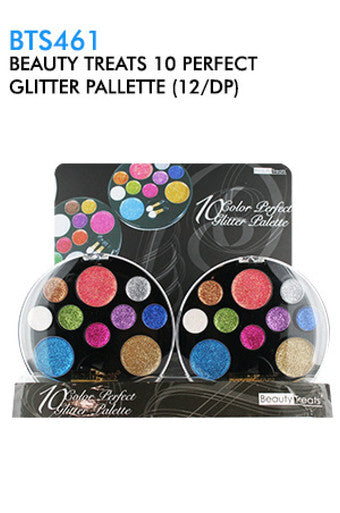BTS461-39 10 Perfect Glitter Pallette 12/DP
