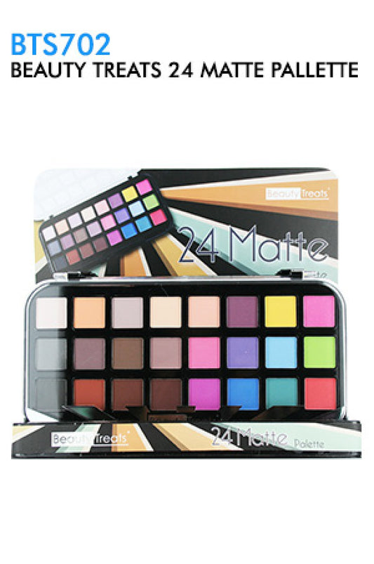 BTS702-32 Beauty Treats 24 Matte Pallette