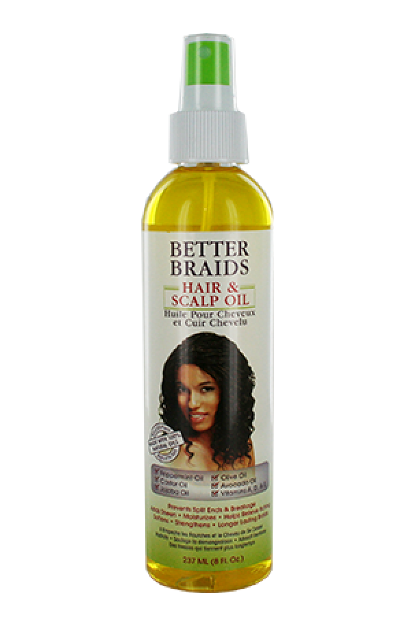 Better Braids-13 Hair & Scalp Oil (8 oz)