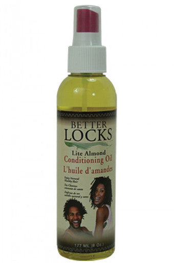 Better Locks-4 Lite Almond Conditioning Oil (6 oz)