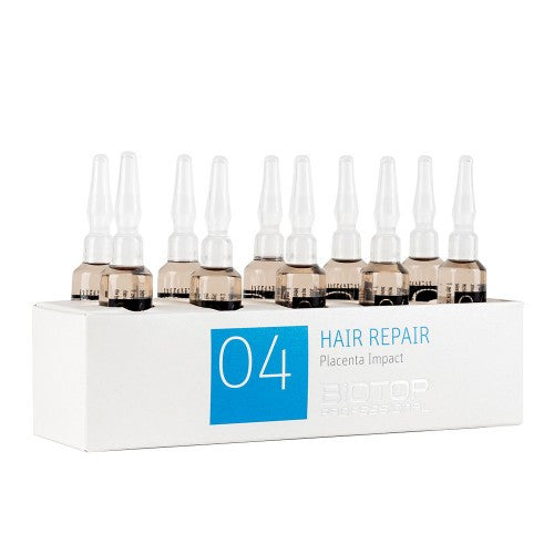 Biotop Professional 04 Hair Repair Treatment Ampoules 10pk